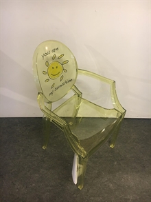 LouLou Ghost kids Gul m. motiv - Kartell 